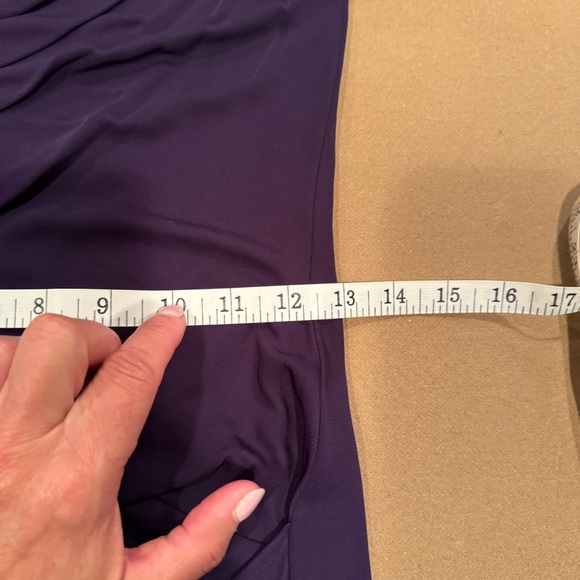3.1 Phillip Lim Purple Draped Jersey Knit Dress - Size X-Small - Picture 12 of 15